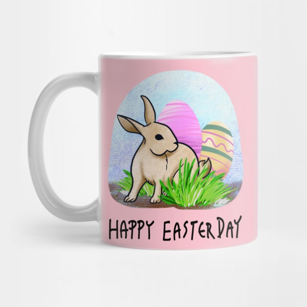 HAPPY Easter Day by Sabai Art